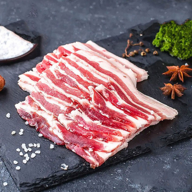 (배터짐) 수육 구이 대패 삼겹살 목살 오겹살 가브리살 뒷고기 수육 돼지고기 모음 (일요일&당일발송), 1개, 구이오겹살1kg