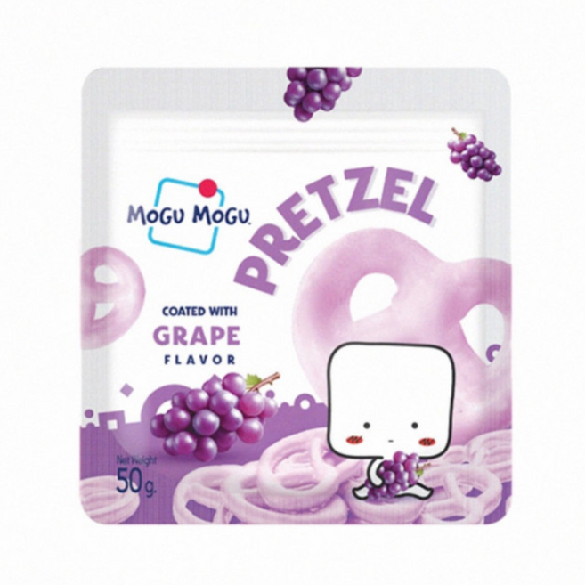 모구모구프레첼포도 대용량 편의점 과자 24개 1박스, 50g