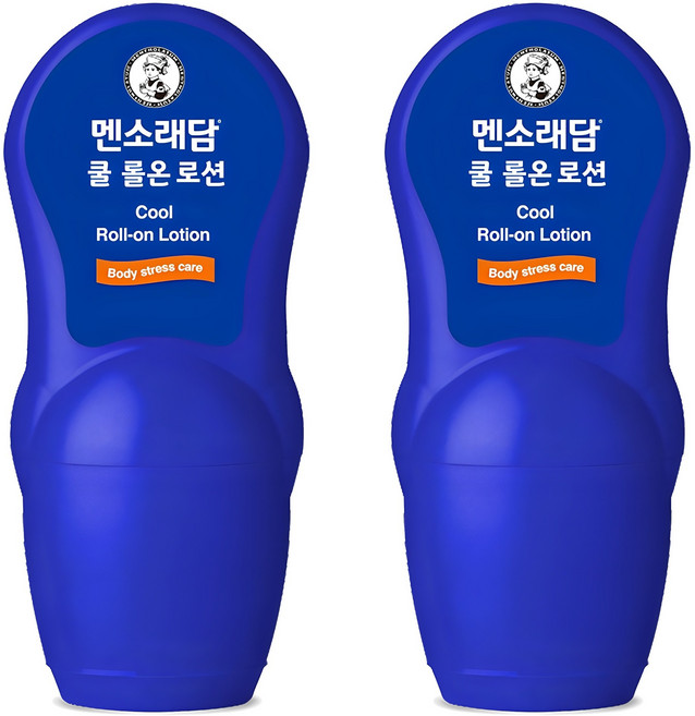 멘소래담 쿨 롤 온 바디로션, 50ml, 2개
