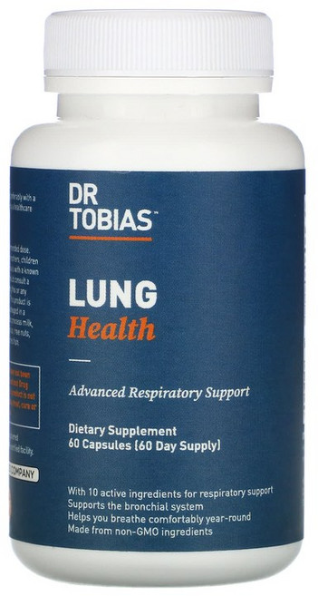 닥터토비아스 렁 헬스 Dr Tobias Lung Health 60캡슐, 1개, 60정