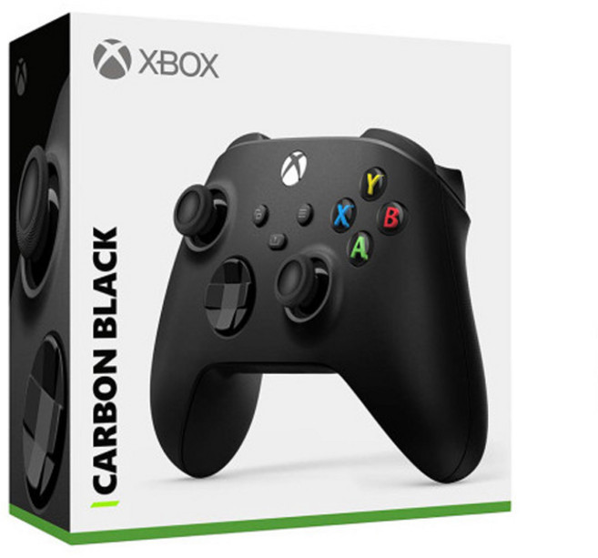 XBOX SERIES X 엑스박스 정품 무선 컨트롤러 4세대 카본 블랙, 1개