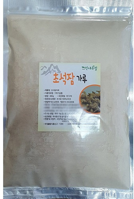 (그린내추럴) 국내산 (골뱅이형) 초석잠가루(석잠풀가루) 300g, 1개