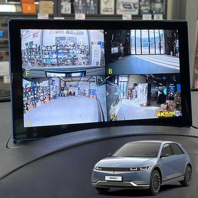 아이오닉5 프리미엄 4채널 호크P 블랙박스 5772EA, 64G