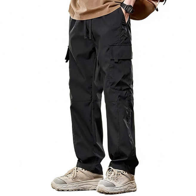차쿠 남성 캐주얼 카고바지 낚시 아웃도어 카고팬츠 방수 방풍 멀티포켓 4계절 여름 겨울 기모 카고 바지 작업바지