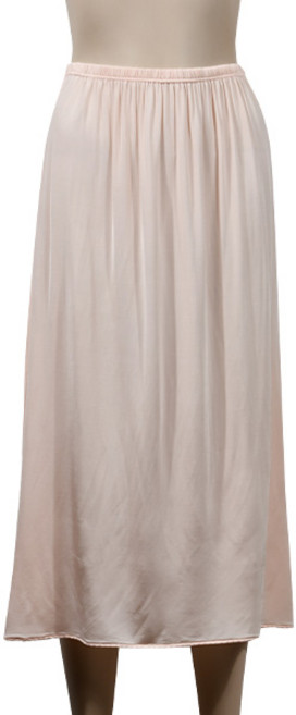 가볍고 시원한 촉감 여성 인견 8부 롱 속치마0012ax