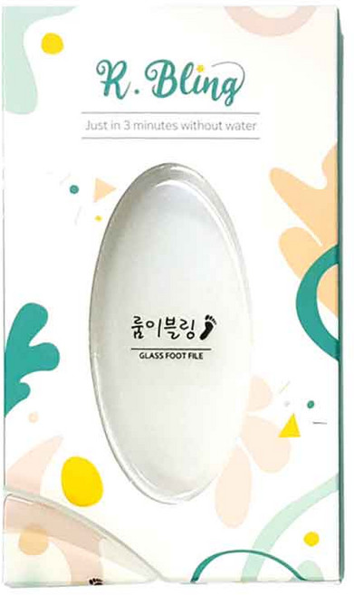 룸이블링 글라스 풋파일, 1개입, 2개