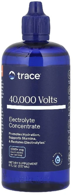 트레이스 40000V 전해질 농축액 액상형 미네랄 보충 원액 237ml, 1개, 1개 - 쿠팡