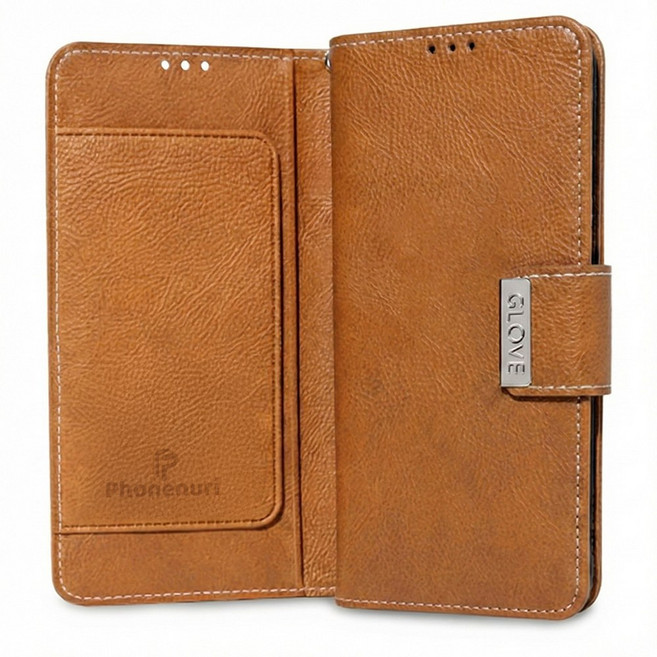 [폰누리] 시크릿윙 아이폰 용 가죽 다이어리 핸드폰 케이스