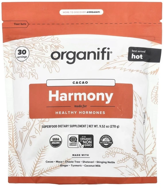 Organifi 하모니 카카오 270g(9.52oz), 1개, 270g - 쿠팡
