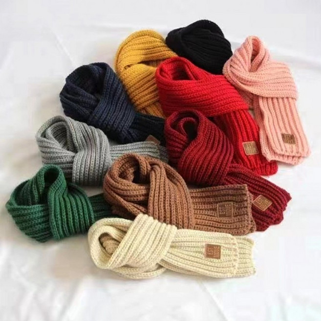 유아동 니트 머플러 아기 키즈 겨울 목도리 쁘띠