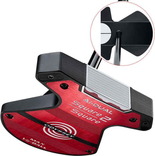 캘러웨이(26) 오디세이 S2S Ai-DUAL S2S 제로토크 맥스 12볼 퍼터 83.82cm(33), 5도, S