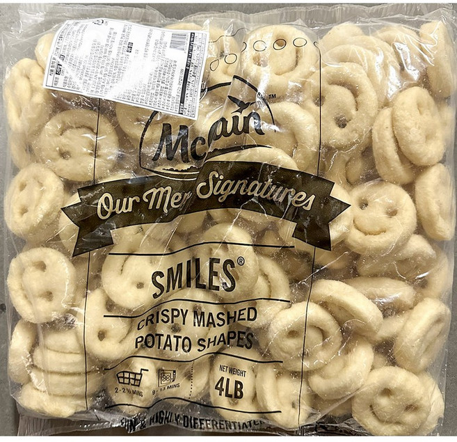 냉동감자 (맥케인 스마일 약102개입 1.8K), 1.8kg, 1개