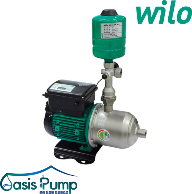 PBI-L803MA/P 윌로펌프 수도법인증 인버터일체형 소형부스터 가압용 펌프, 1개