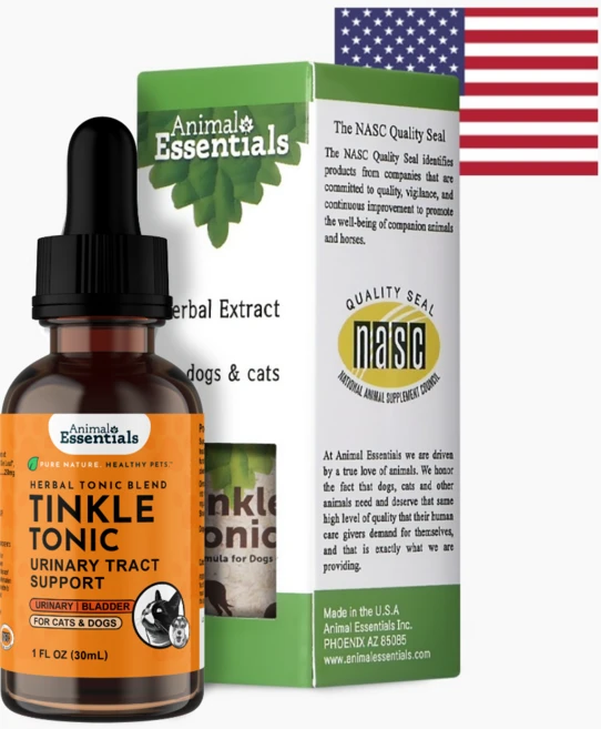 애니멀에센셜 소변팅크 강아지 고양이 요로결석 신장 비뇨기 영양제 방광염 예방 30ml, 1개, 유리너리+결석 - 쿠팡