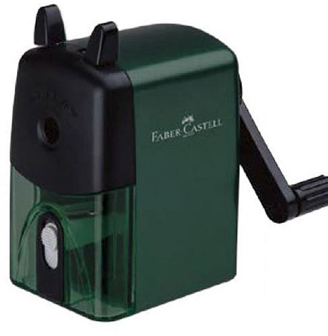 파버카스텔 핸들연필깎이, COLOR  그린, 1개