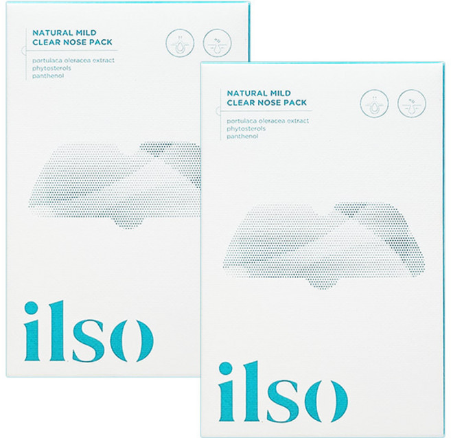 일소 네추럴 마일드 클리어 노우즈 팩, 5개입, 2개