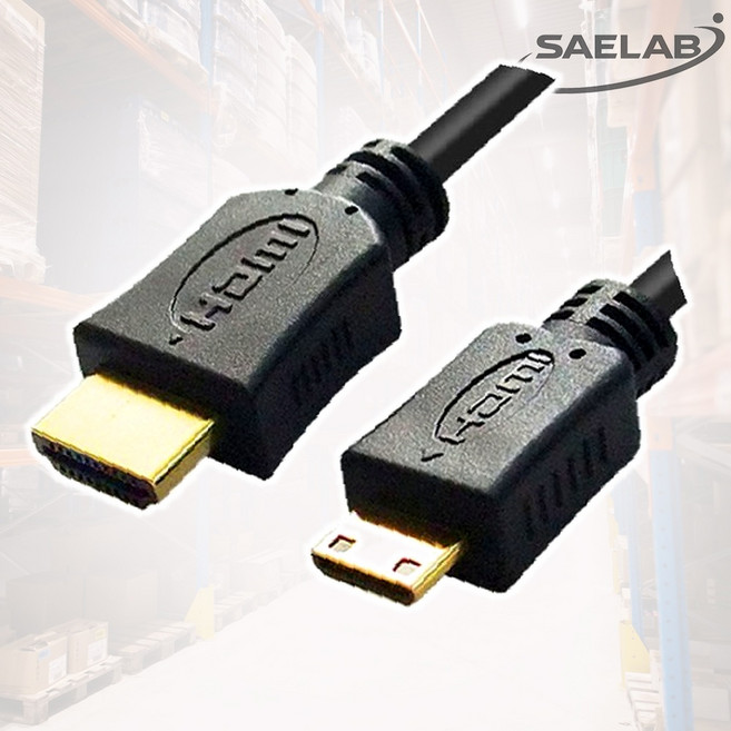 대원티엠티 미니 HDMI 케이블 3m DW-HDMC, 1개