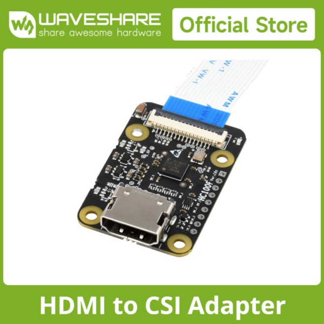 Waveshare HDMI-CSI 어댑터 라즈베리 파이 시리즈용 1080p 30fps 브라켓 HDMI CSI 브리지