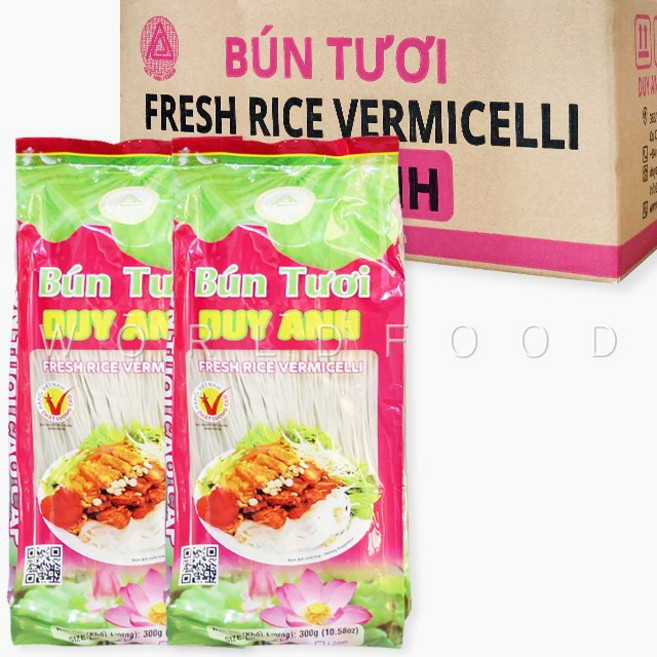 WORLDFOOD 베트남쌀국수 두이안 분투이1.0mm 라이스버미셀리 BUN TUOI 300g 박스[40개입], 40개