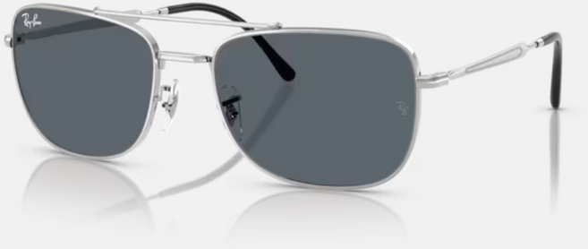 Ray-Ban雷朋 RB3755 雙槓金屬太陽眼鏡 經典飛行員款 阻擋紫外線 62mm