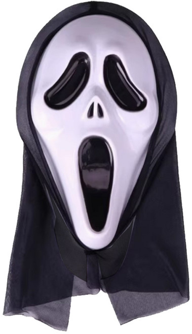 오자드 할로윈 가면 소품, 1개, 화이트