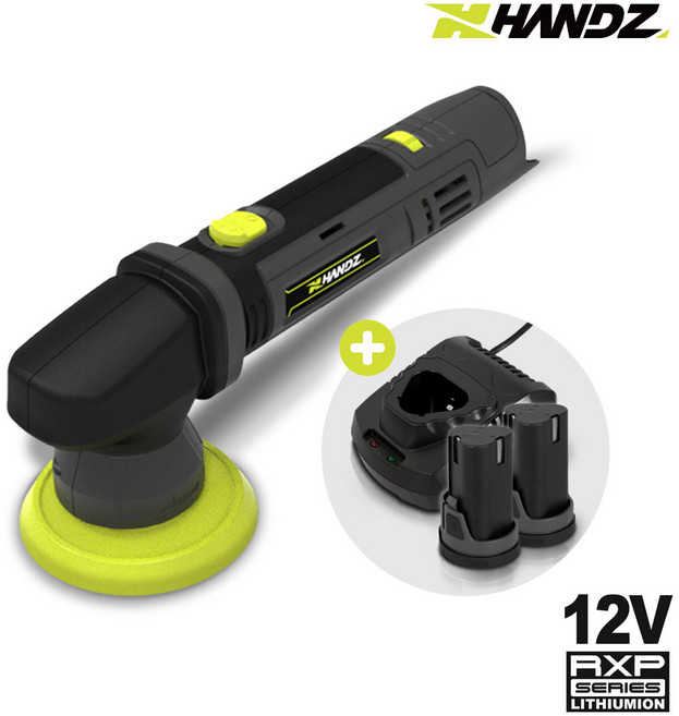 [HANDZ] 12V RXP 3인치 DA 무선폴리셔 세트 2 HPL-120LB
