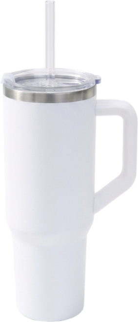 픽리움 1.2리터 304 스텐리스 대용량 텀블러 보온보냉 차량용 캠핑용, 1개, 1.2L, 화이트