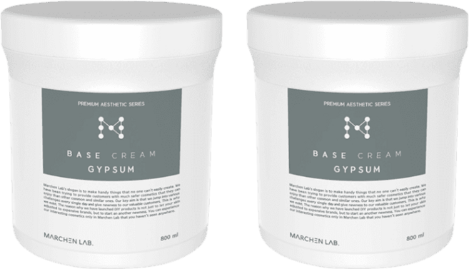 메르헨랩 메르헨랩 MARCHENLAB 석고베이스크림 800ml 2개