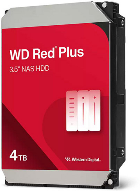 [Western Digital] WD RED Plus 4TB NAS HDD 나스 하드디스크 5400/256M