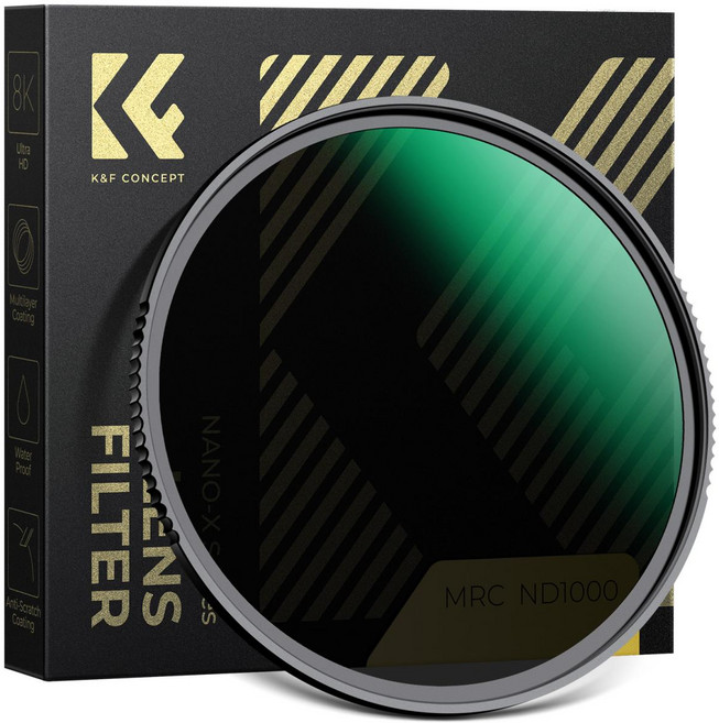 77mm K&F Concept NANO-X PRO MRC ND1000, 1개