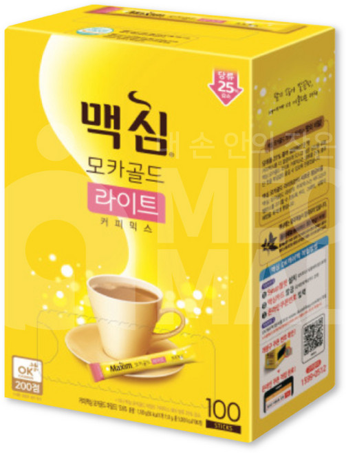 동서식품 맥심 모카골드 라이트, 11.8g, 100개입, 1개