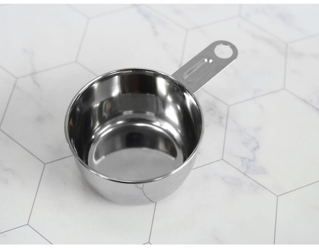 일본 스테인레스 베이킹 계량컵 스텐비커, 1개, 150ml, 실버
