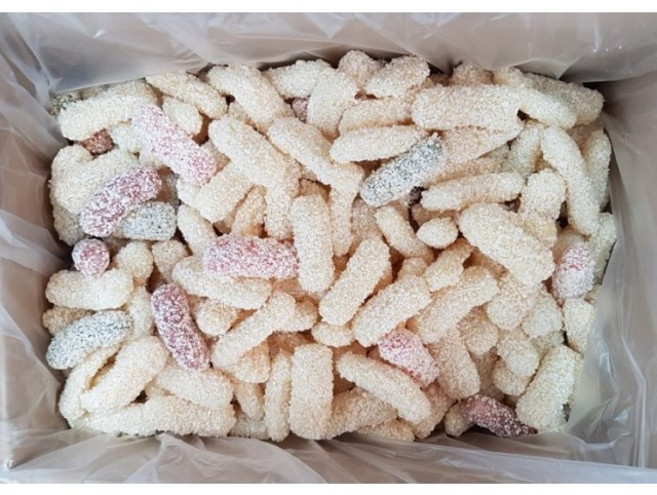 고향유과 3.4kg 대용량 (찹쌀 쑥 백년초 혼합) 포천 한과 선물, 500개, 6.8g