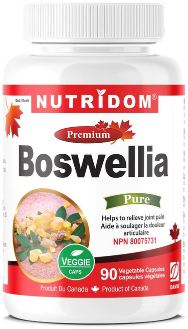 캐나다 뉴트리돔 보스웰리아 90 식물성 캡슐, 90정, 1개