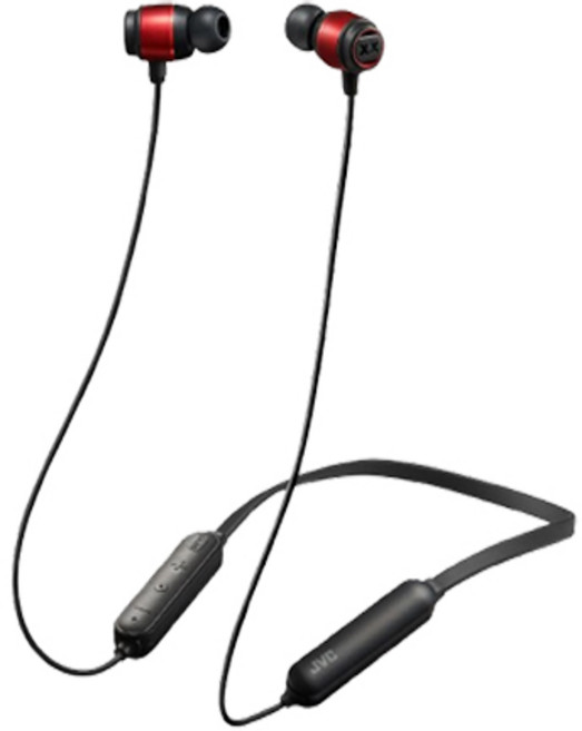 JVC XTREME XPLOSIVES 無線藍牙耳機 防水運動耳機 長效續航, 紅色, HA-XC30BT-R