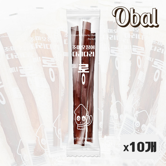 오발 다리다리롱4g x10개 미니롱, 10개, 4g