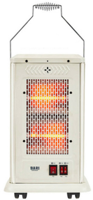 (특)독일바리 오방난로 전기히터 사무실 히터 가정용 이동식, 2대