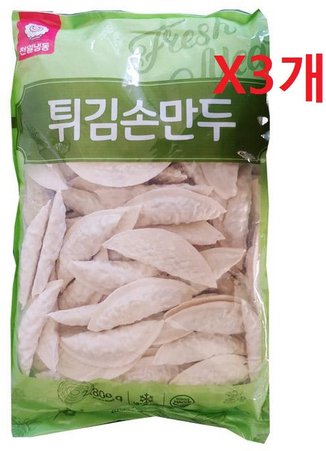 원하프박스/천일튀김손만두3kgX3총알배송, 3개, 3kg