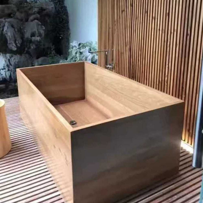 히노끼 욕조 편백나무 가정용 원목욕조 노천탕 오크 히노끼탕 목재, 2. 오크 1100x700x600cm