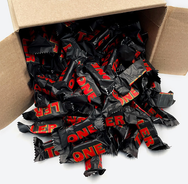 스위스 토블론 초콜릿 미니 삼각 다크초콜릿 60개(개별포장), 1개