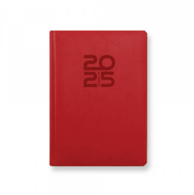 2025 양지 유즈어리25A 다이어리 스케줄러 인쇄가능, Red (156 x 220mm)