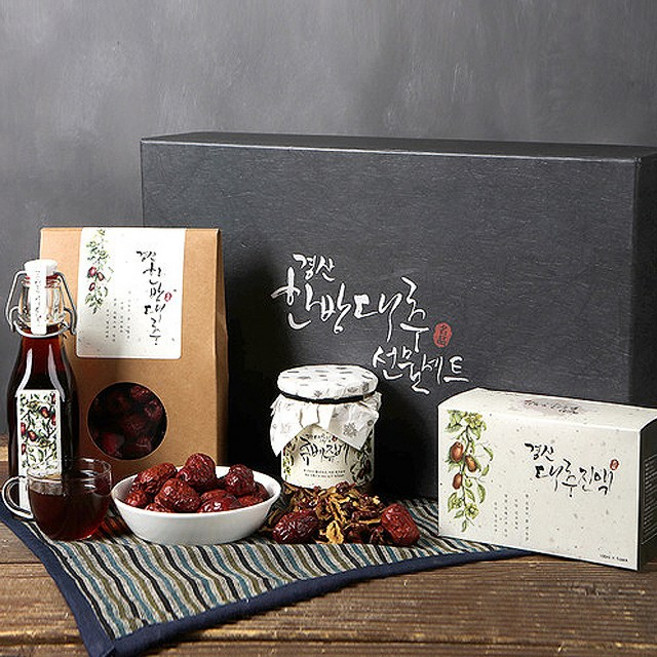 [한방보감] 경산대추 선물세트, 경산대추 선물세트 명품 1호, 1세트, 200g