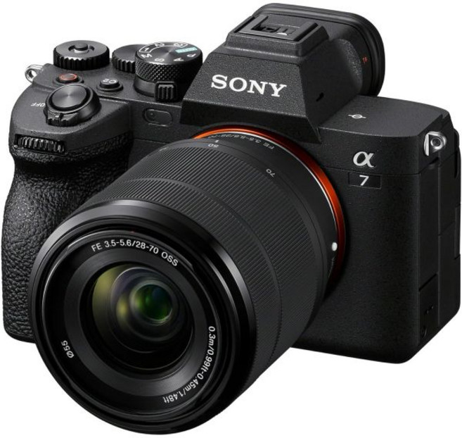 Sony 소니 알파 7 IV 풀프레임 미러리스 교환 렌즈 카메라 28-70mm 줌 키트