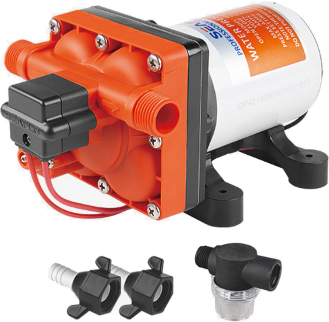 캠핑카 카라반 워터펌프 수중펌프 압력식펌프 씨플로 42 (55PSI) 12V, 1개