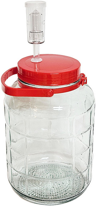 3피에어락+담금주유리병, 1개, 5L