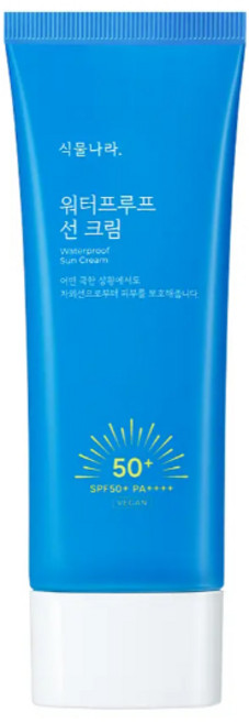[식물나라] 식물나라 선크림 산소수 워터프루프 선 크림 100ml, 1개