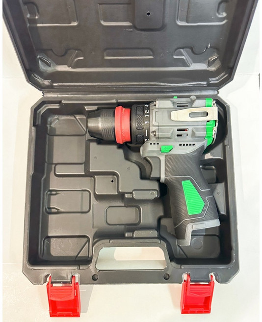 城邦無刷電鑽起子機 B款 16.8V 2.5AH 可拆卸夾頭鋰電鑽 單機+塑盒(無電池), 1個, 城邦兩用機 單機+塑盒(無電池)