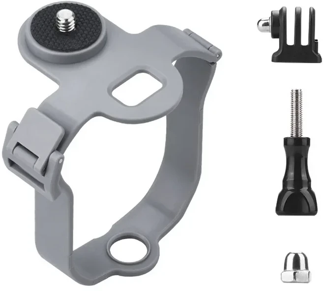 Gopro/DJI 액션/야간 조명용 스포츠 카메라 고정 브래킷 DJI Mavic Air 3/air 3S 드론 액세서리용 확장 어, 01 그레이
