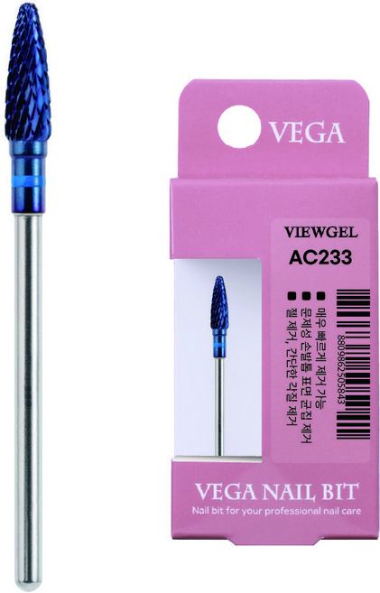 AC233 텅스텐 카바이드 네일비트, 1개