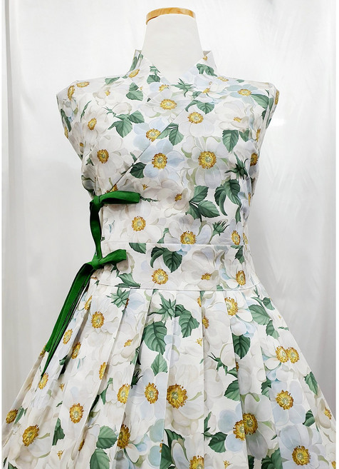 초연 철릭 원피스 생활 개량한복 사이즈 추가 가능 빅사이즈 [이리스]